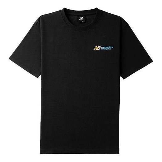 New Balance Conversations Amongst Us Brand T-Shirt 'Black' MT21932-BK sold by KicksCrew