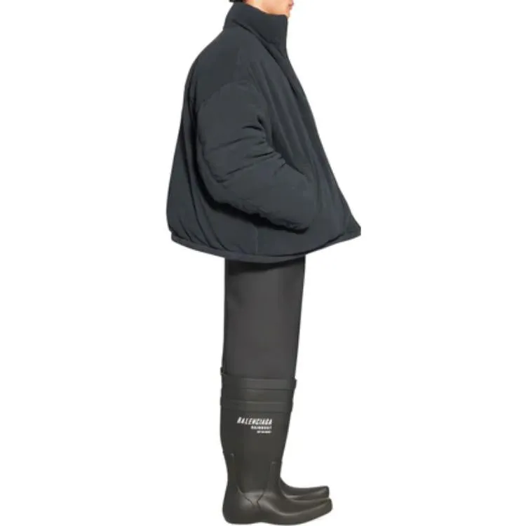 Balenciaga BB Paris Icon Reversible Puffer Jacket 'Washed Black' 704507TMQ041055 sold by KicksCrew product image thumbnail 5