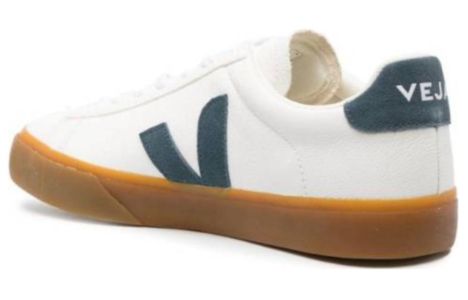 Veja Campo Chromefree Lace-Up Sneakers 'White Dark Blue' CP0503318 sold by KicksCrew