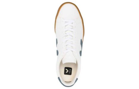 Veja Campo Chromefree Lace-Up Sneakers 'White Dark Blue' CP0503318 sold by KicksCrew