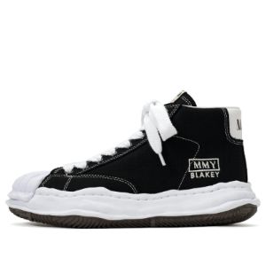 Maison MIHARA YASUHIRO BLAKEY OG Sole Canvas High-top Sneaker 'Black' A08FW736-BLK sold by KicksCrew