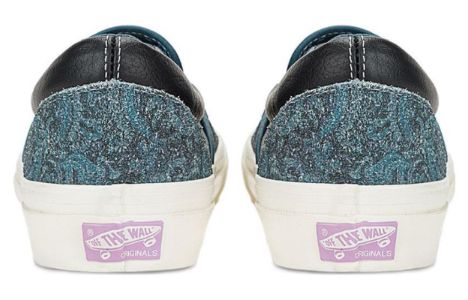 Vans Vault OG Classic Slip-On LX 'Grannys Rug Stargazer - Navy' VN0A32QN12S sold by KicksCrew