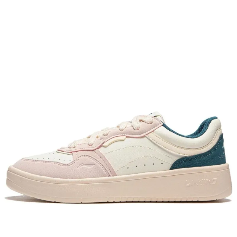 (WMNS) Li-Ning Xingchu 2.0 V2 'Beige Pink Teal' AGCU108-4 sold by KicksCrew
