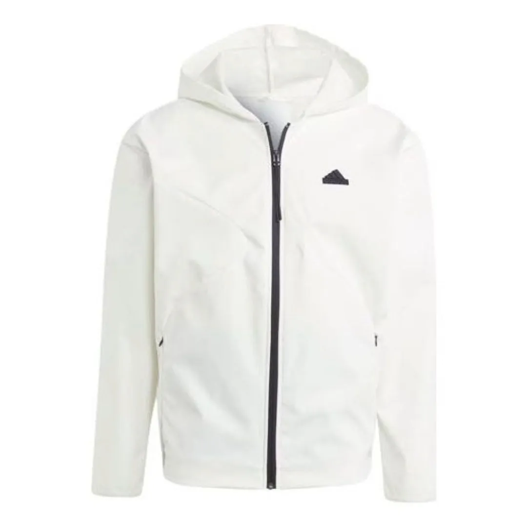 adidas City Escape Full-Zip Hoodie 'White' IA3091 sold by KicksCrew