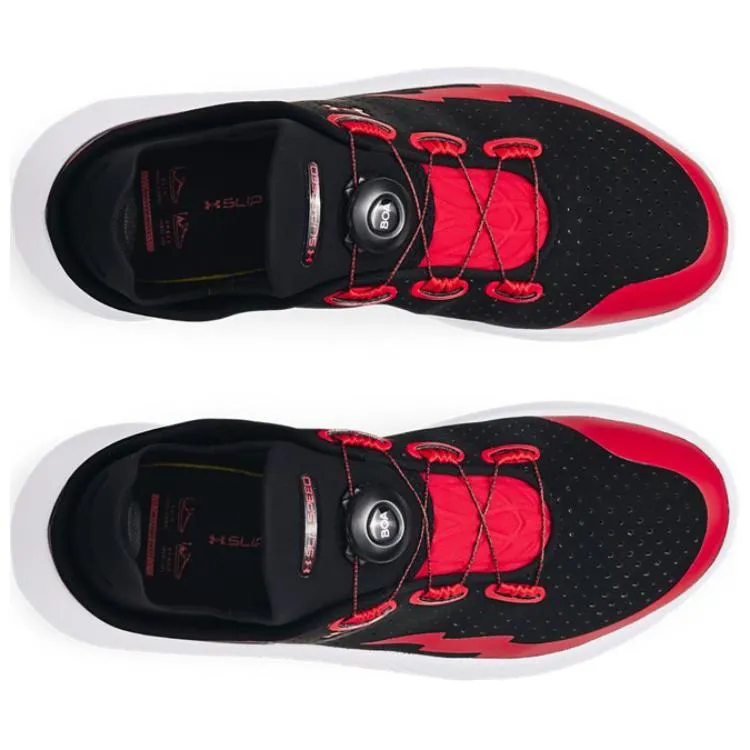 Under Armour SlipSpeed Trainer Shoes 'Black Red' 3028457-001 sold by KicksCrew product image thumbnail 4