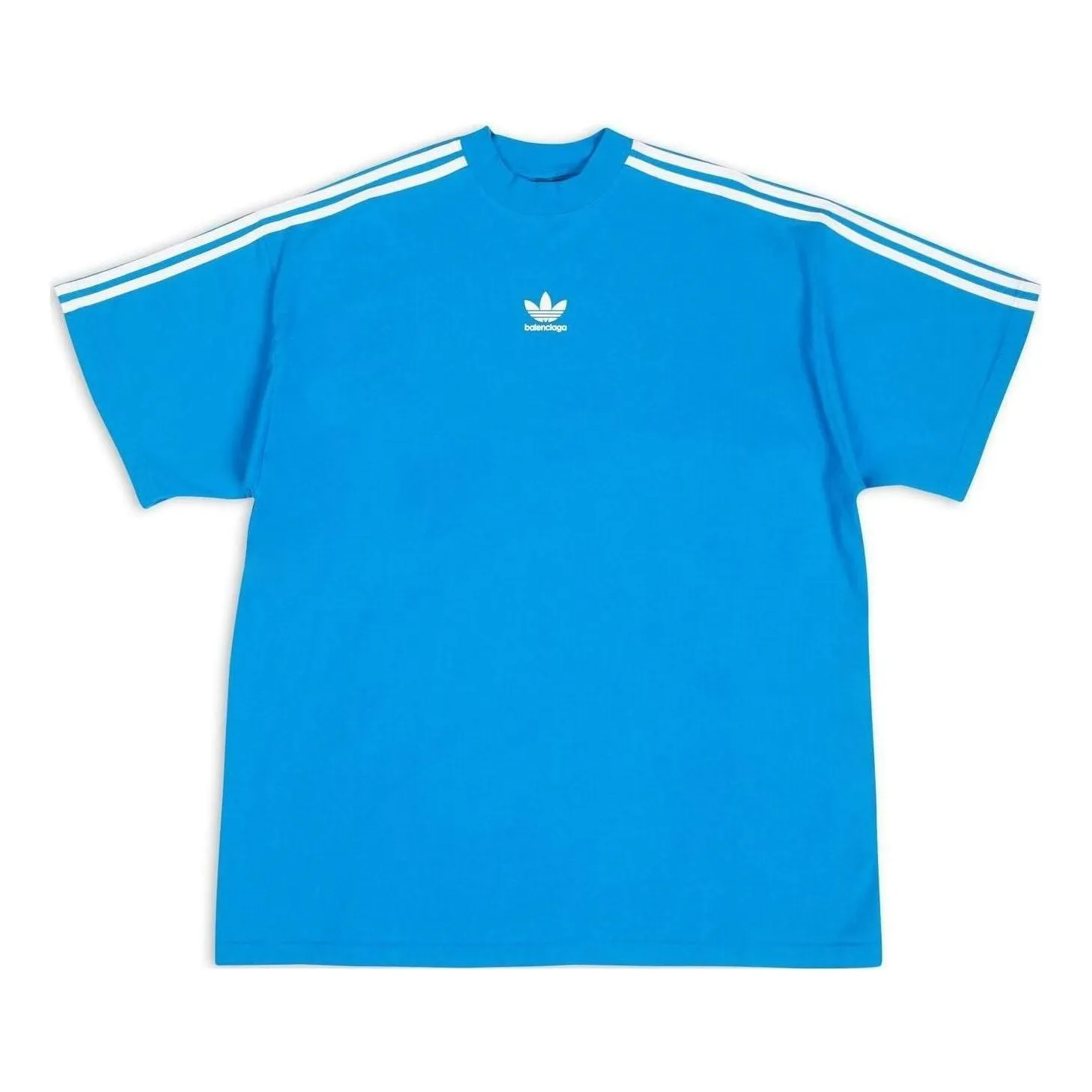 Balenciaga x adidas T-Shirt Oversized 'Blue' 739101TNVA64026 sold by KicksCrew