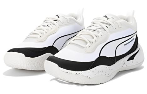 Puma Playmaker 'Spray - White Black' 388467-01 sold by KicksCrew
