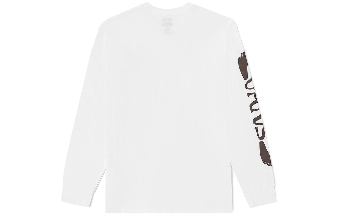 Vans Dakota Roche Long Sleeve T-Shirt 'White' VN0008CJWHT sold by KicksCrew product image thumbnail 2