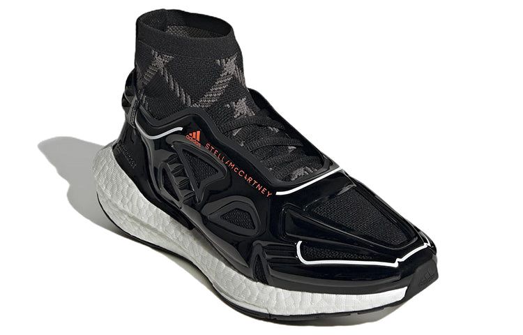 (WMNS) adidas Stella McCartney x UltraBoost 22 Elevated 'Core Black Signal Orange' HQ6187 sold by KicksCrew product image thumbnail 3