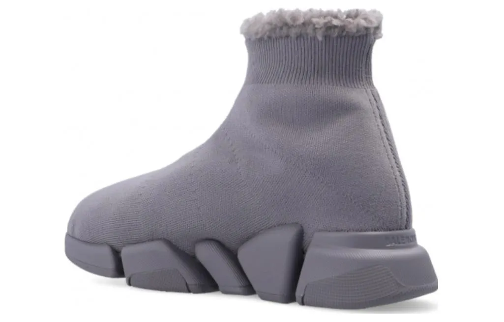 (WMNS) Balenciaga Speed 2.0 Sneakers 'Grey Recycled Knit' 669789W2DI31503 sold by KicksCrew product image thumbnail 3