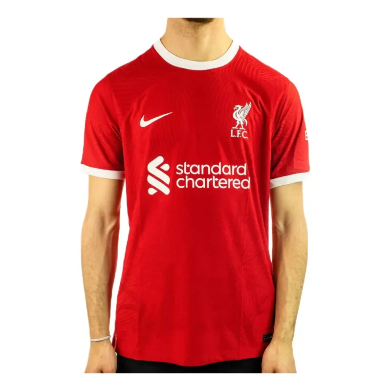 Nike Liverpool 23-24 Authentic Home Jersey 'Red' DX2618-688 sold by KicksCrew