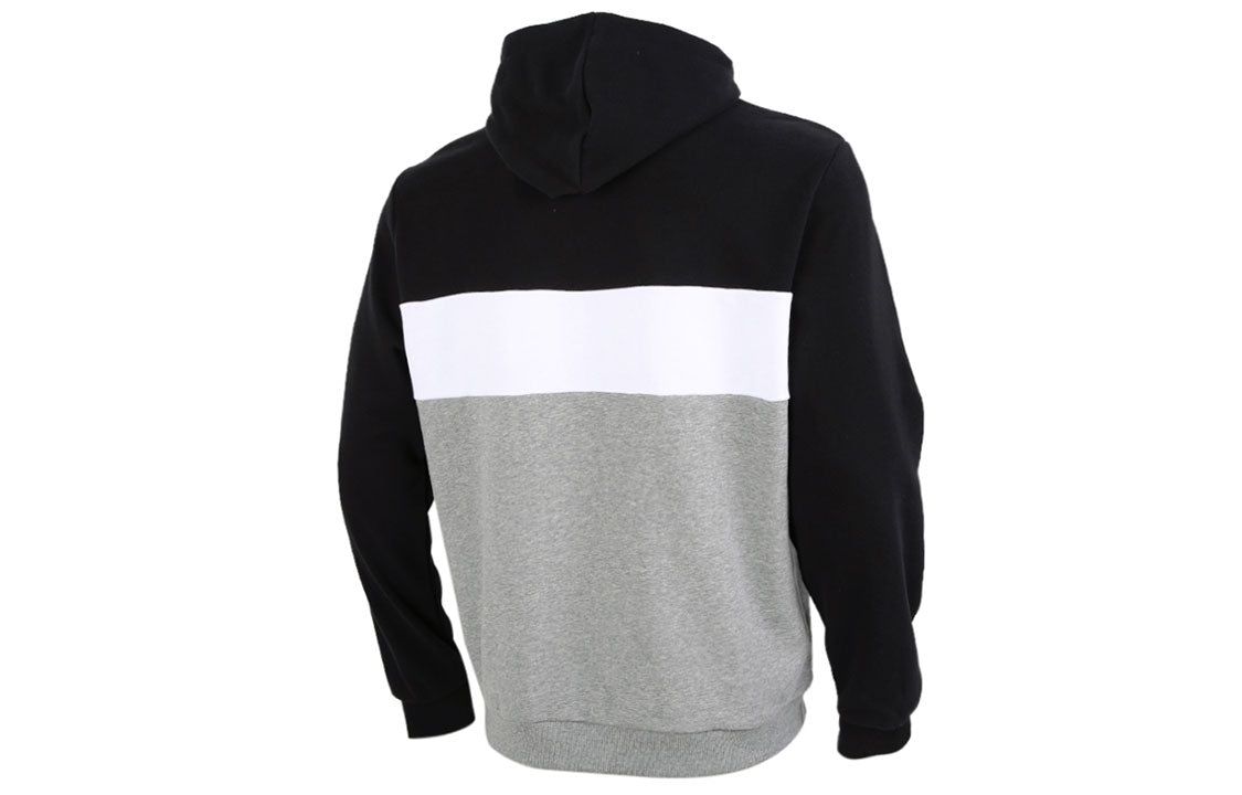 Puma Double Down Hoodie 'Grey Black White' 587155-01 sold by KicksCrew product image thumbnail 2