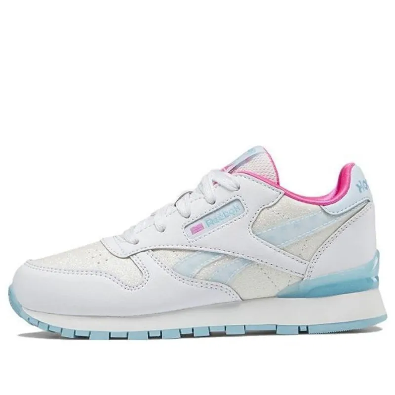 (PS) Reebok Classic Leather Step 'n' Flash 'Butterfly Glitter - White' HP9517 sold by KicksCrew