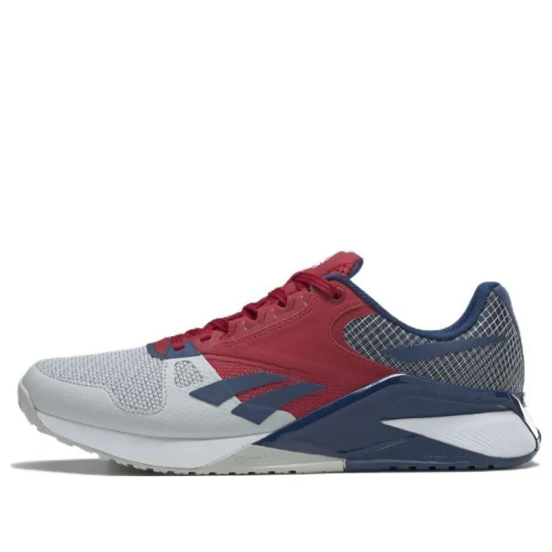 Reebok Nano 6000 'Pure Grey Flash Red Batik Blue' HP9660 sold by KicksCrew