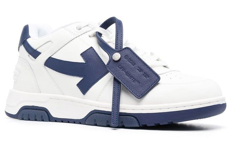 Off-White Out Of Office Low-Top Sneaker 'Navy White' OMIA189F22LEA0010146 sold by KicksCrew product image thumbnail 2