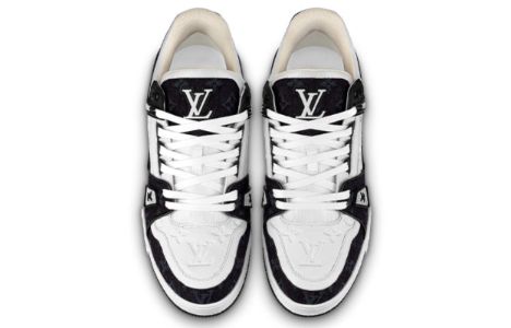 LOUIS VUITTON LV Trainer 'White Black Panda' 1A9JG9 sold by KicksCrew