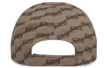 Balenciaga BB Monogram Cap 'Beige Brown' 704104410B29764 sold by KicksCrew