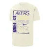 Nike NBA Max90 Los Angeles Lakers T-Shirt 'Sail' FQ6086-133 sold by KicksCrew
