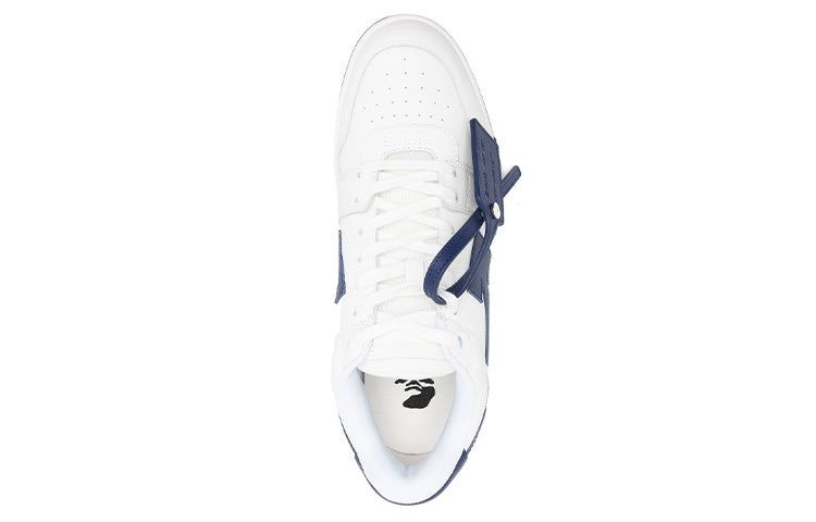 Off-White Out Of Office Low-Top Sneaker 'Navy White' OMIA189F22LEA0010146 sold by KicksCrew product image thumbnail 3