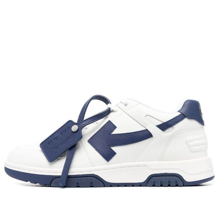 Off-White Out Of Office Low-Top Sneaker 'Navy White' OMIA189F22LEA0010146 sold by KicksCrew