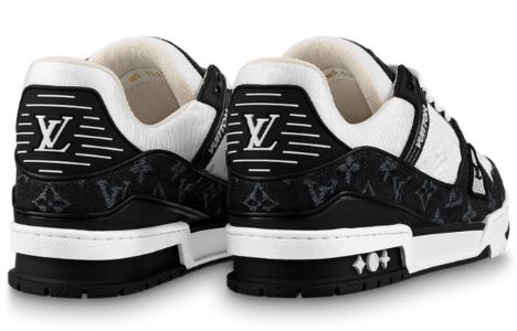 LOUIS VUITTON LV Trainer 'White Black Panda' 1A9JG9 sold by KicksCrew