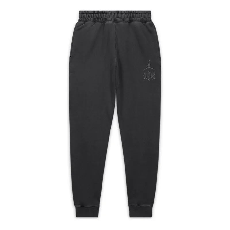 (WMNS) Air Jordan x Billie Eilish Fleece Pants 'Black' DV7361-010 sold by KicksCrew