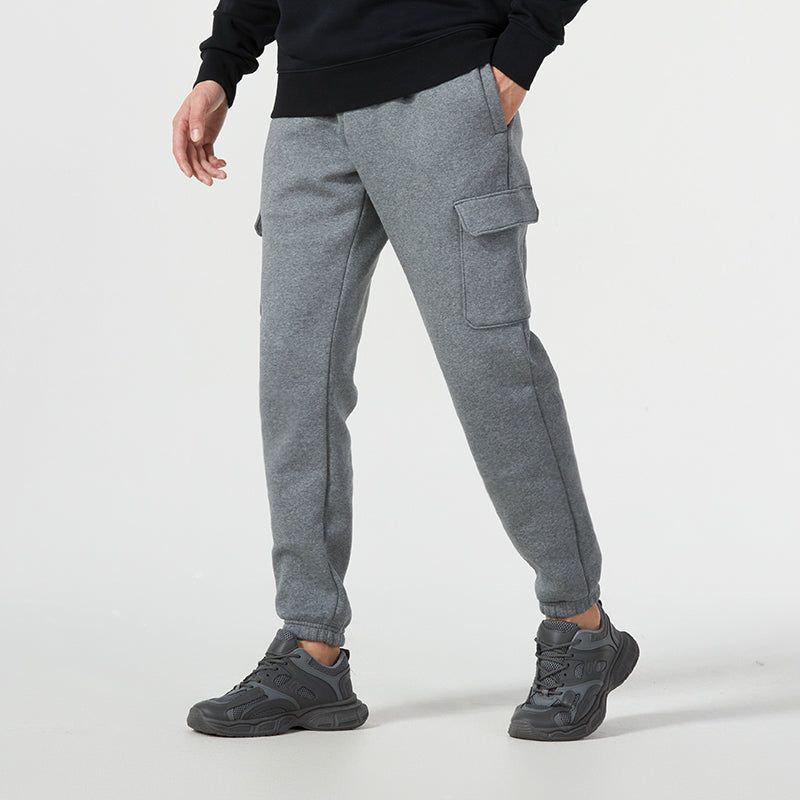 Under Armour Essential Fleece Cargo Pants 'Dark Grey' 1380376-012 sold by KicksCrew product image thumbnail 4