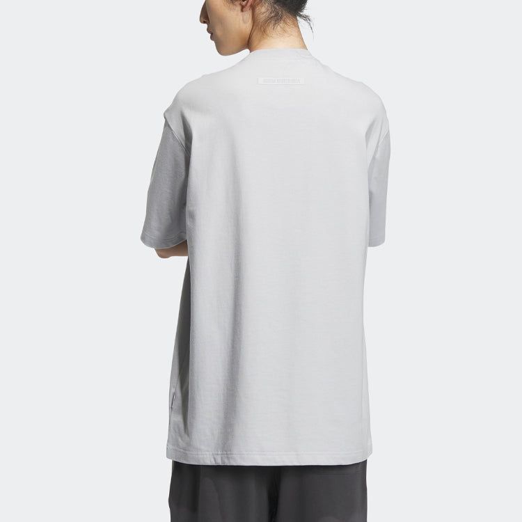 Adidas Verbiage T-Shirts 'Grey' IP3930 sold by KicksCrew product image thumbnail 3