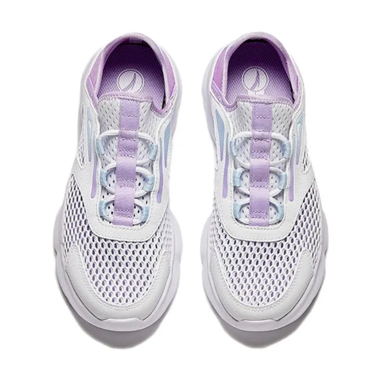 (GS) ANTA Running Series Sneakers 'White Purple' A322428821-3 sold by KicksCrew product image thumbnail 3