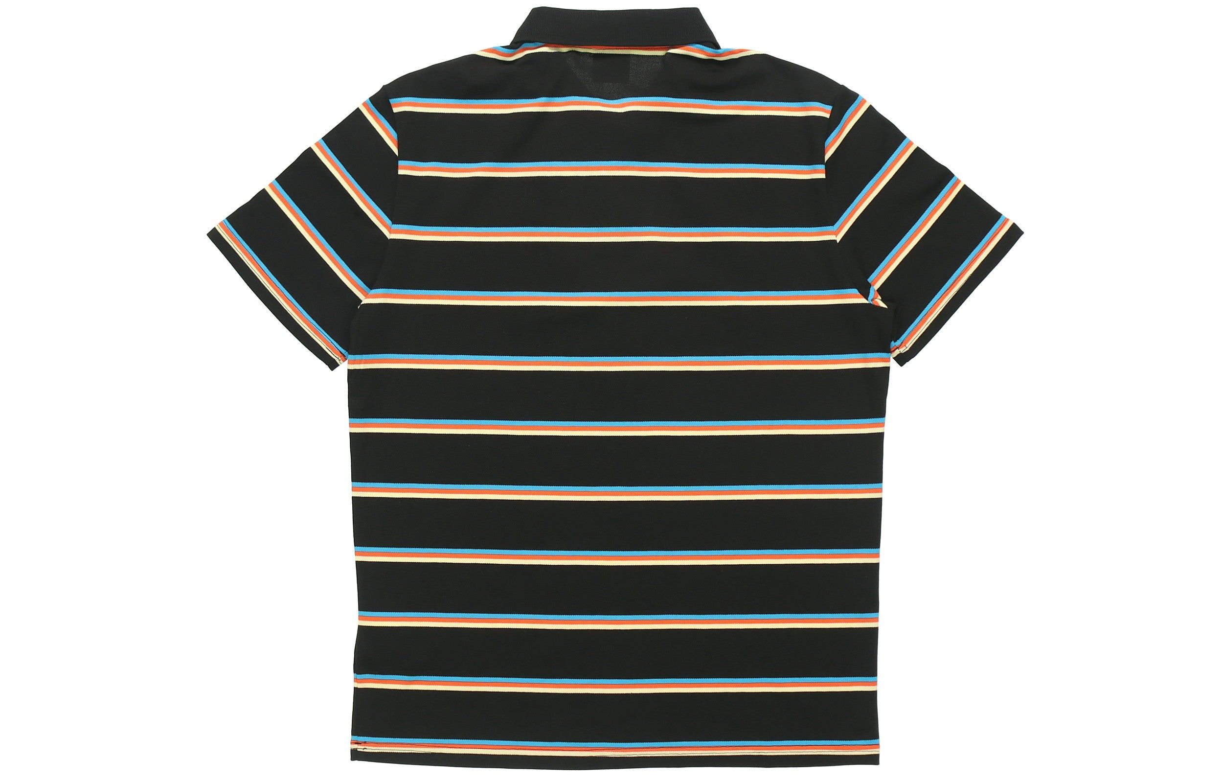 PUMA Downtown Stripe Polo Tee Shirt 'Black' 599781-01 sold by KicksCrew product image thumbnail 2