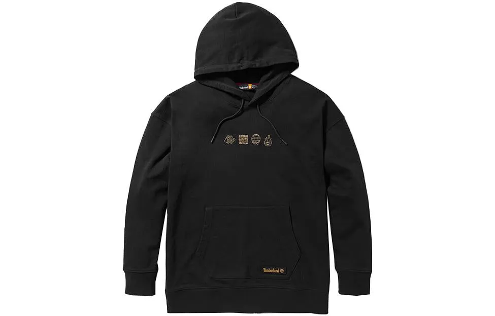 Timberland Tree Logo Hoodie 'Black and Red Globe' A6UM2-001 sold by KicksCrew product image thumbnail 2