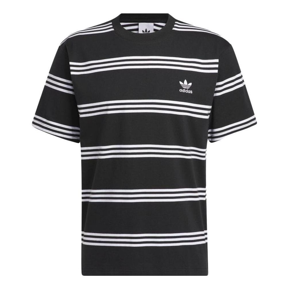 adidas Originals Engineered 3-stripes Tee 'Black White' IL4703 sold by KicksCrew