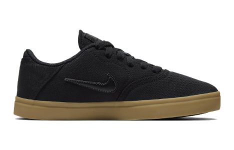 (GS) Nike SB Check Canvas 'Black Gum Light Brown' 905373-006 sold by KicksCrew