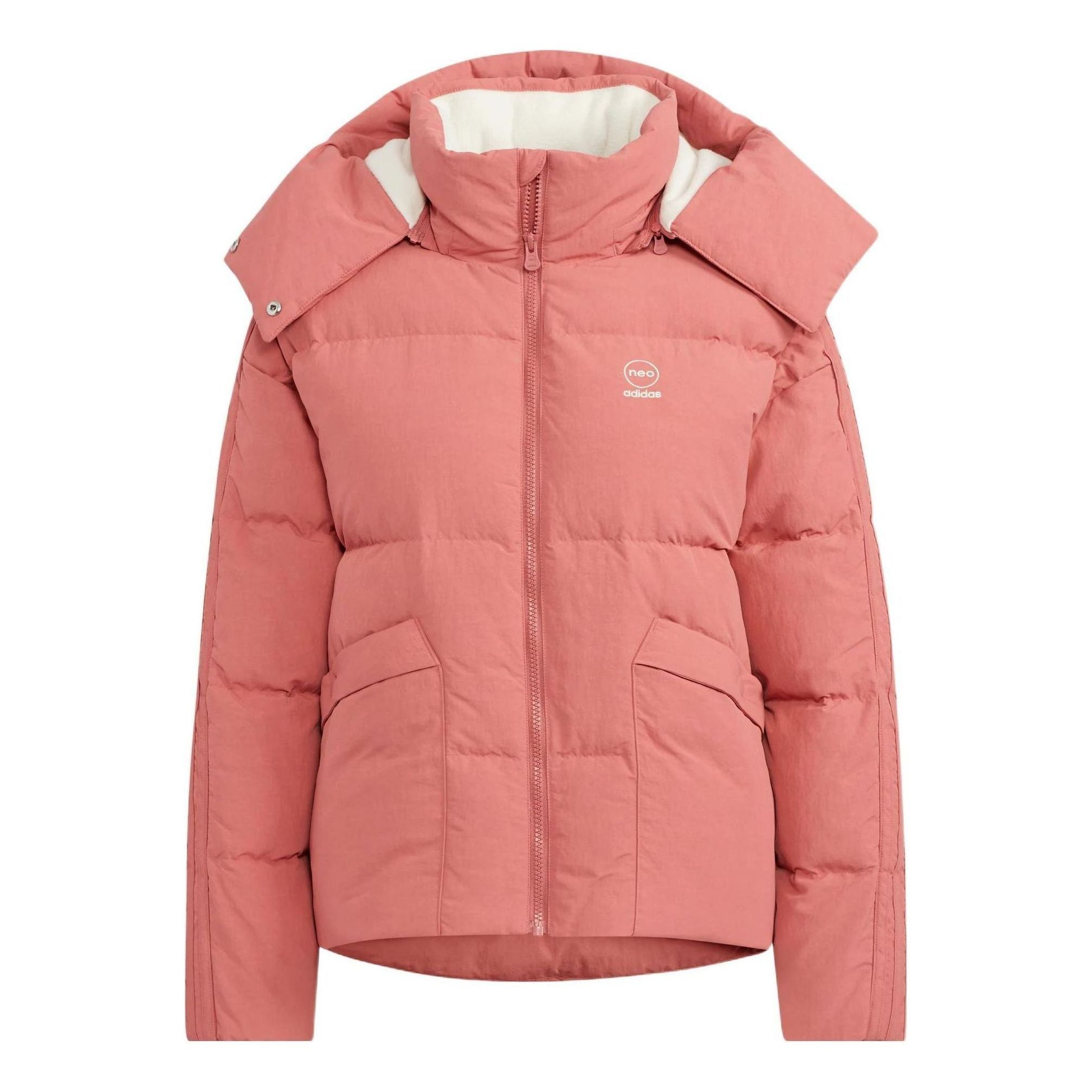 (WMNS) Adidas Neo Vibe Down Jackets 'Pink' HN2458 sold by KicksCrew