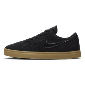 (GS) Nike SB Check Canvas 'Black Gum Light Brown' 905373-006 sold by KicksCrew