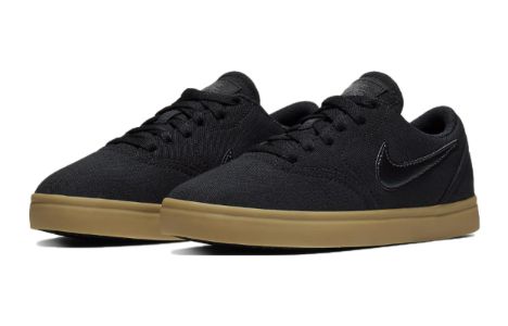 (GS) Nike SB Check Canvas 'Black Gum Light Brown' 905373-006 sold by KicksCrew