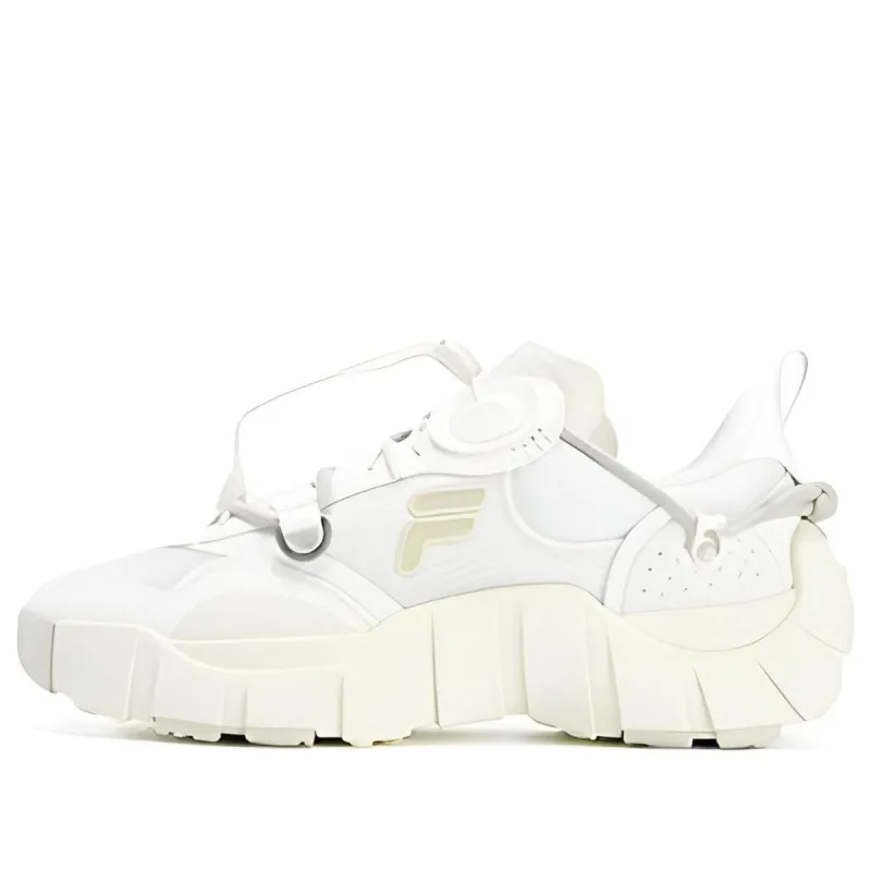 (WMNS) FILA FUSION Athletics Sneakers 'White' T12W321201FSW sold by KicksCrew