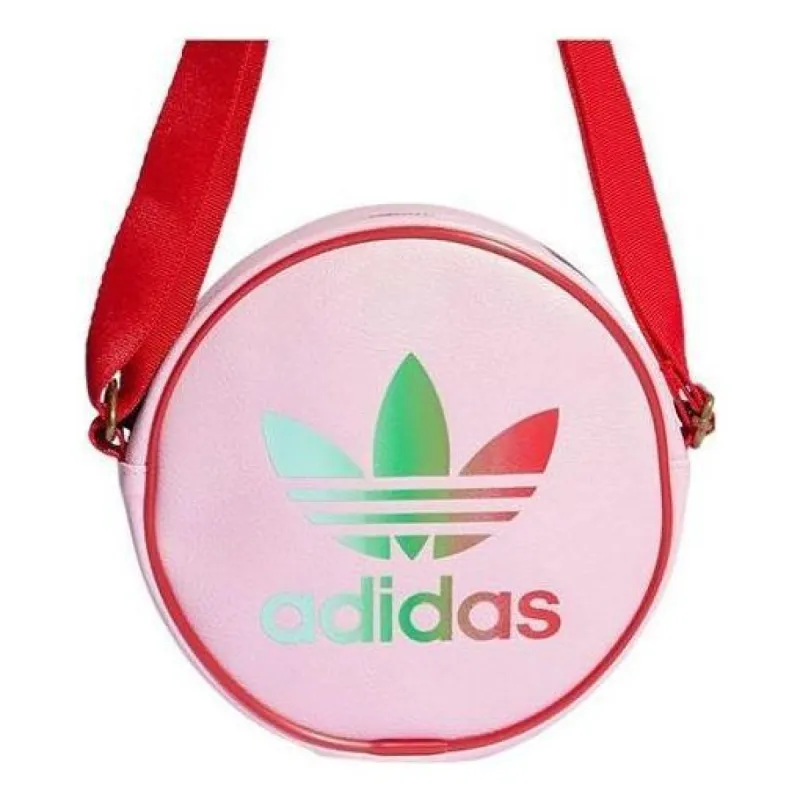 (WMNS) adidas Adicolor 70s Mini Airliner Round Bag 'Pink Red' IK4682 sold by KicksCrew