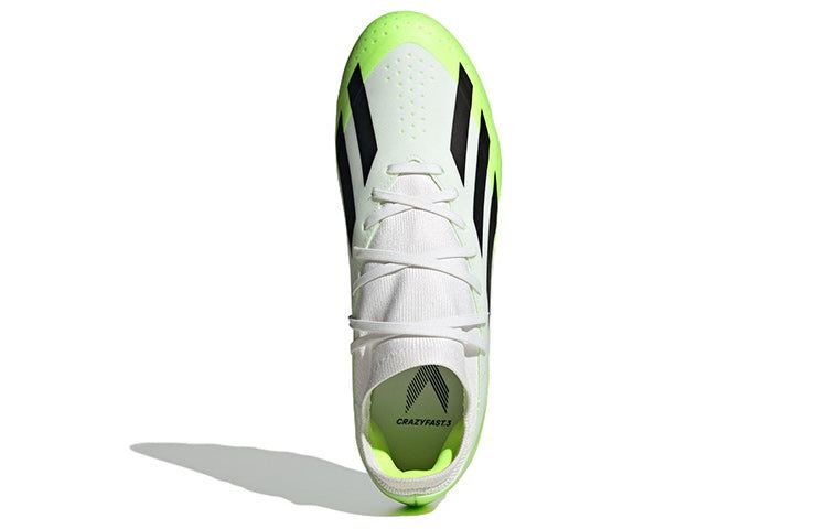 Adidas Crazyflight X 3 Artificial Grass Boots 'White Black Solar Green' IG7651 sold by KicksCrew product image thumbnail 5