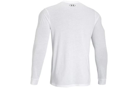 Under Armour Sportstyle Left Chest Long Sleeve T-shirt 'White' 1329585-100 sold by KicksCrew