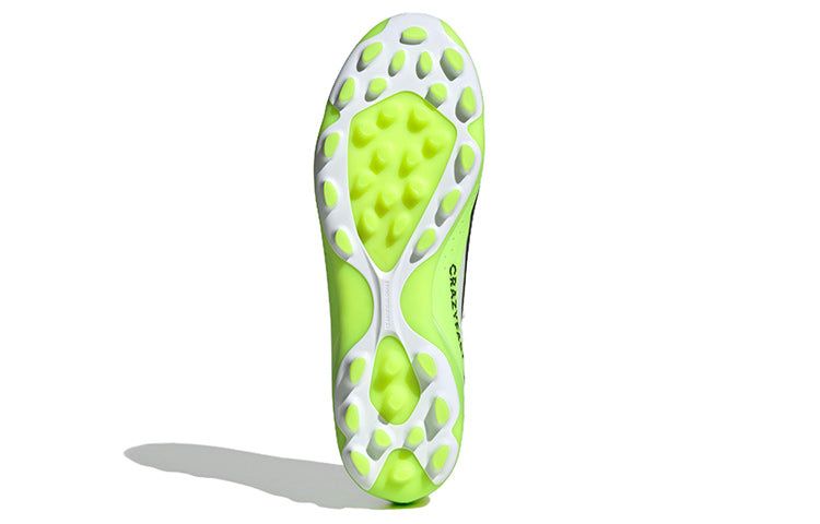 Adidas Crazyflight X 3 Artificial Grass Boots 'White Black Solar Green' IG7651 sold by KicksCrew product image thumbnail 6