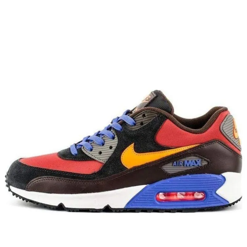 Nike Air Max 90 Winter PRM 'Black Red Blue Orange' 683282-600 sold by KicksCrew