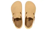 Birkenstock London Suede Leather Narrow Fit Shoes 'Latte Cream' 1027600 sold by KicksCrew