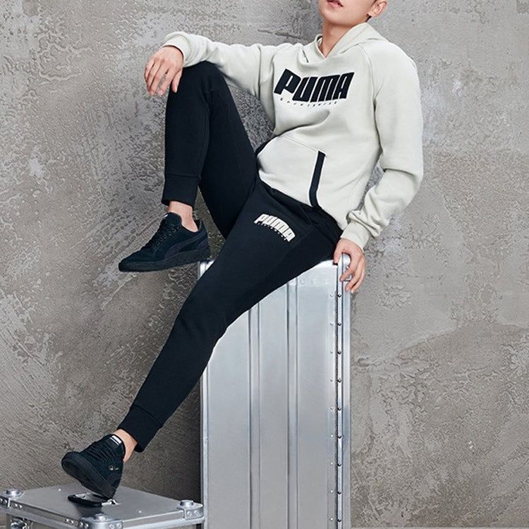 Puma Fleece Pants 'Black' 580999-51 sold by KicksCrew product image thumbnail 5