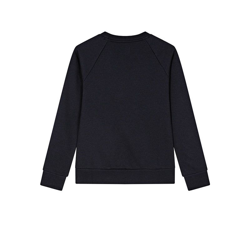 (GS) Under Armour Rival Fleece Crew Sweater 'Black White' 1379796 sold by KicksCrew product image thumbnail 2