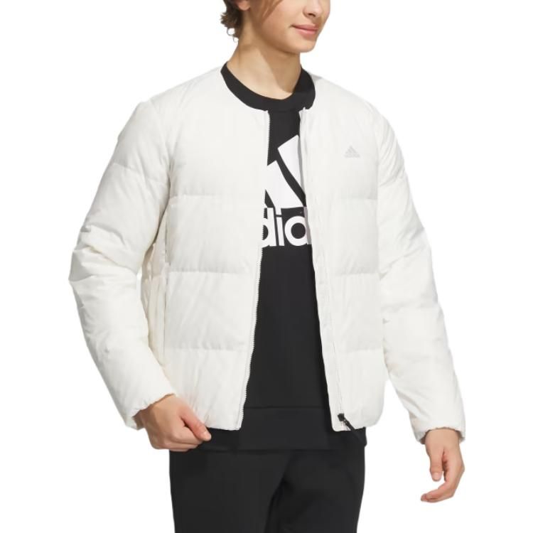 Adidas Lightweight Down Jacket 'White' IT8749 sold by KicksCrew product image thumbnail 4