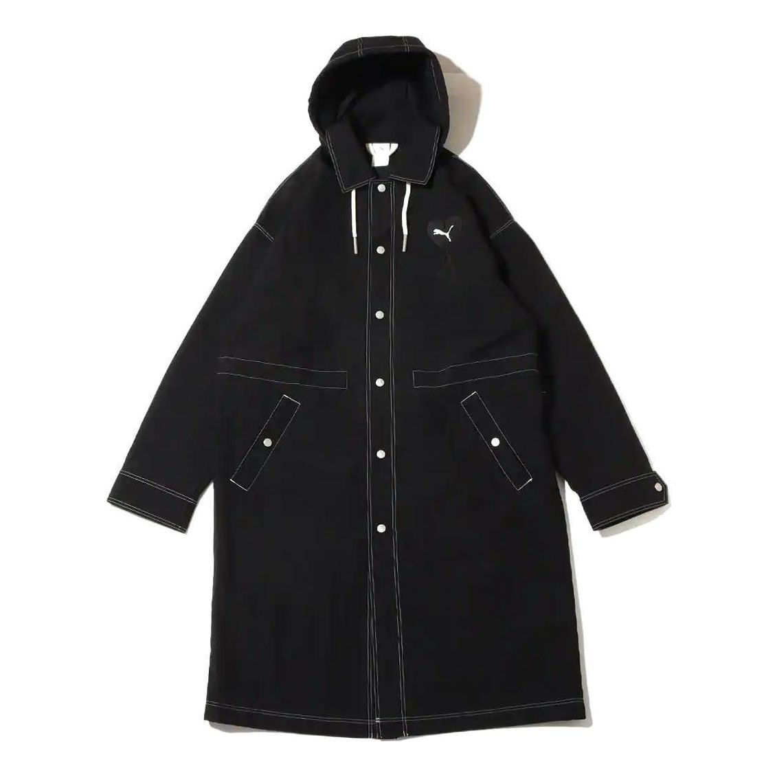 Puma X AMI Light Nylon Jacket 'Black' 534064-01 sold by KicksCrew