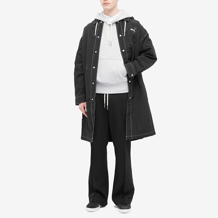 Puma X AMI Light Nylon Jacket 'Black' 534064-01 sold by KicksCrew product image thumbnail 3