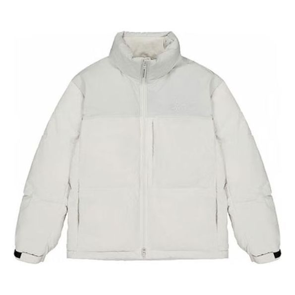 New Balance Winter Puffer Coat 'White' NPD49011-LGR sold by KicksCrew