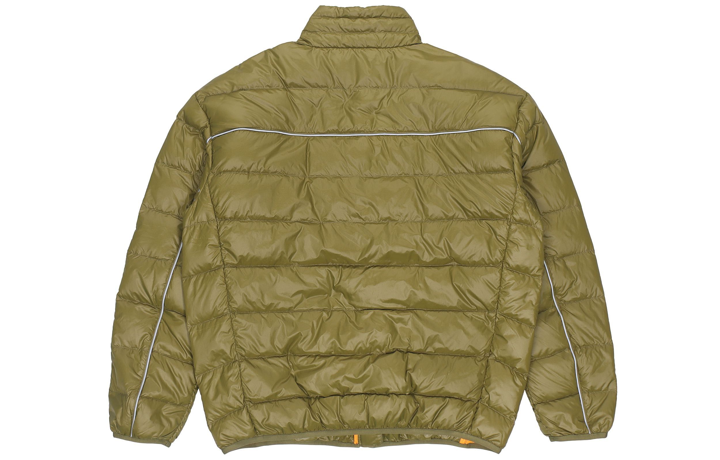 Converse Stand Collar Light Puffer Jacket 'Olive Green' 10020671-A02 sold by KicksCrew product image thumbnail 2